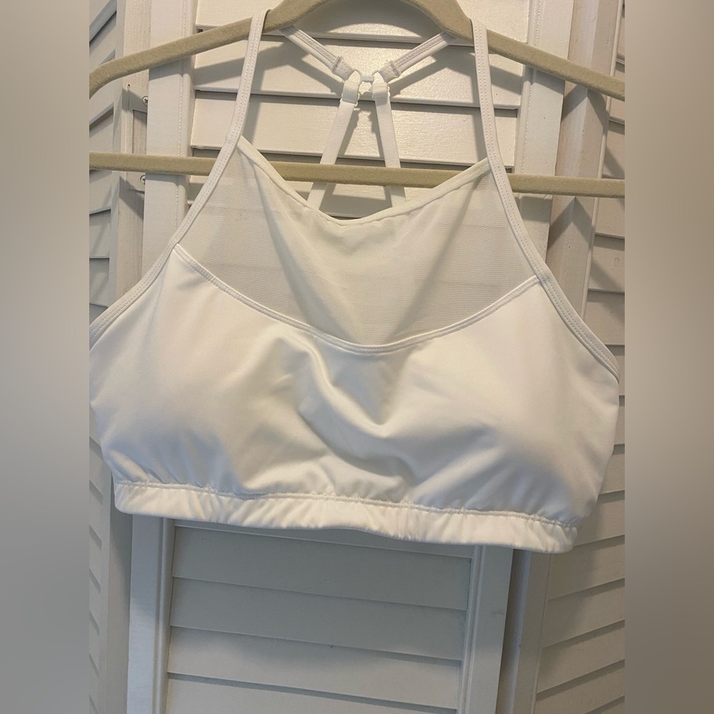 MARIKA Women’s “RacerBack Sports Bra Padded” Size XL White NEW
